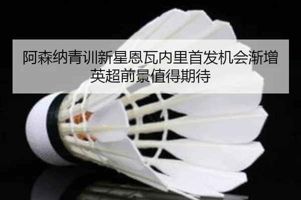 阿森纳青训新星恩瓦内里首发机会渐增英超前景值得期待